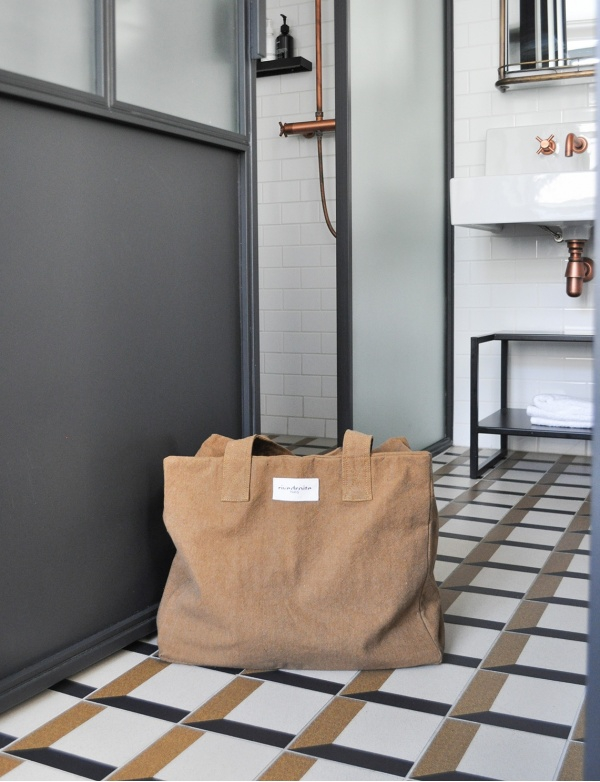 Célestins - The 24h bag en coton recyclé- Noir
