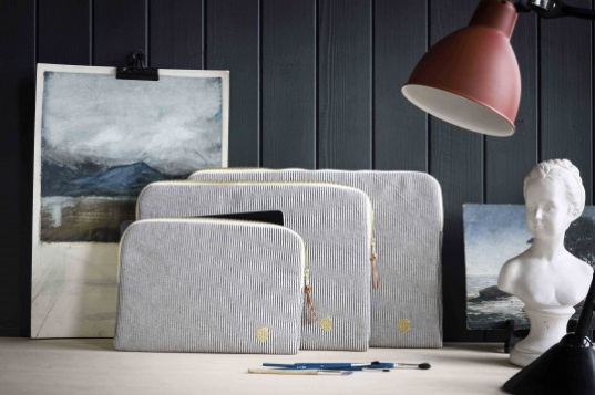 Housse iPad Finette caviar