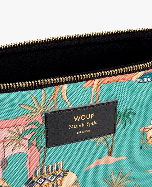 Pochette ordinateur 15 pouces - Sahara