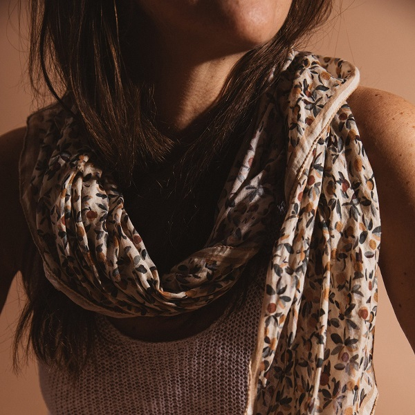 Foulard - Bloom - Miel