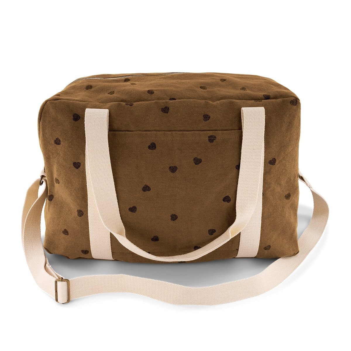 Sac à langer Raphaël - Coeur - Cumin