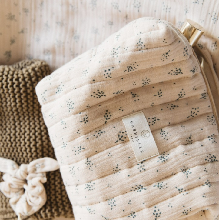 Trousse de toilette - Etincelle - Argile