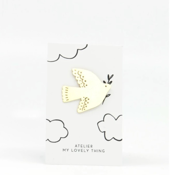 Pin's colombe