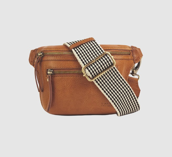 Sac Banane Beck - Cognac Stromboli Leather