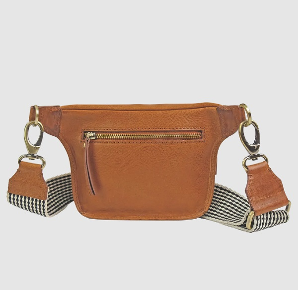 Sac Banane Beck - Cognac Stromboli Leather