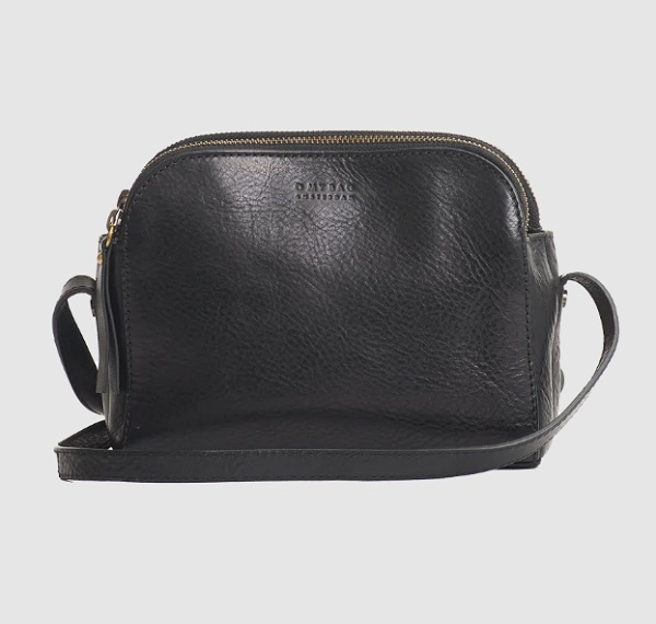 Sac EMILY - Noir - Stromboli - lanière cuir