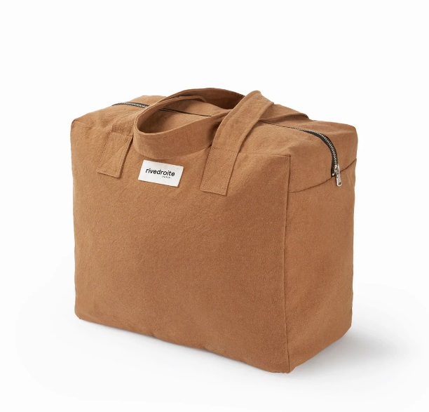 Célestins - The 24h bag en coton recyclé - Camel