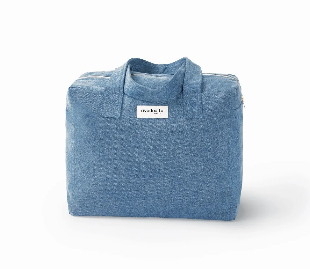 Célestins - The 24h bag en coton recyclé - Denim Clair