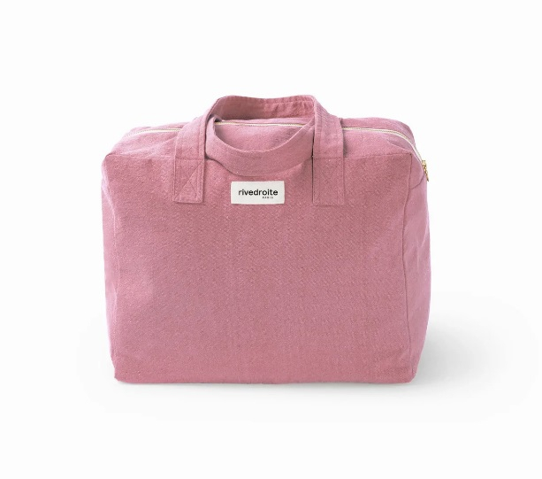 Célestins - The 24h bag en coton recyclé - Bois de Rose