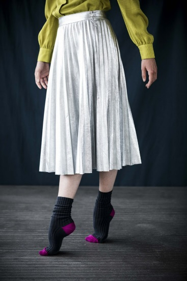 Chaussettes coton - Yvette - Caviar 39/41