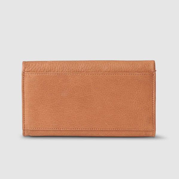Pochette Pau - Cognac Stromboli Leather