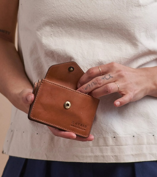 Portefeuille Harmonica - Cognac Leather