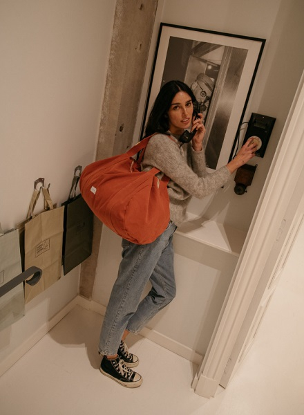 Sac Bowling orange flamboyant