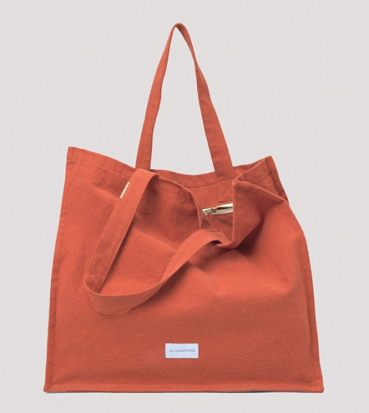 Grand cabas Orange Flamboyant