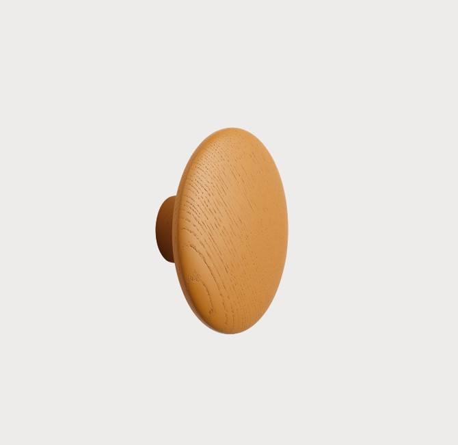 patère The dots – 1 pièce M Burnt Orange - Ø 13 cm