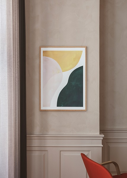 Poster - Berit Mogensen Lopez - Transparent Rose - 30x40cm