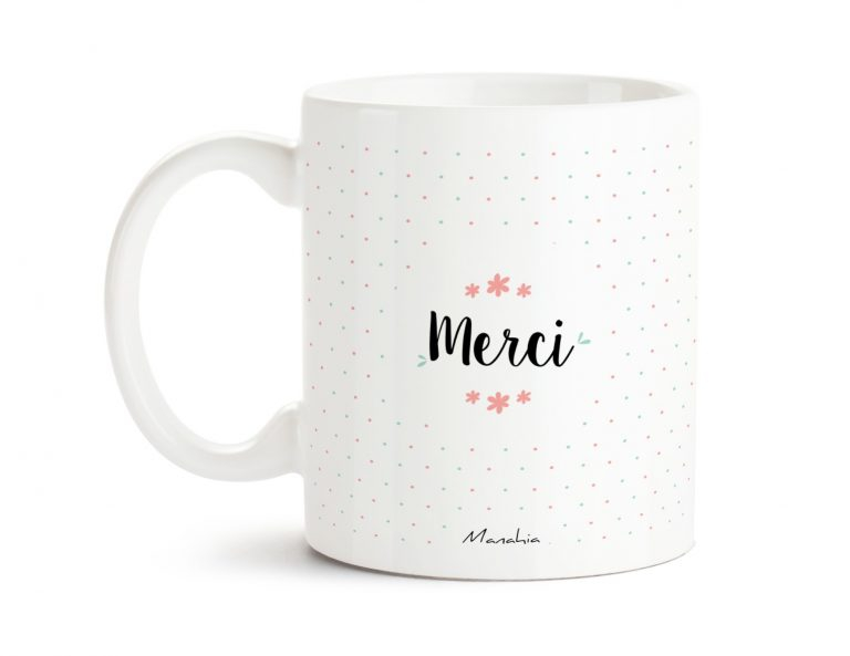 Mug ma nounou je t'adore à l'infini