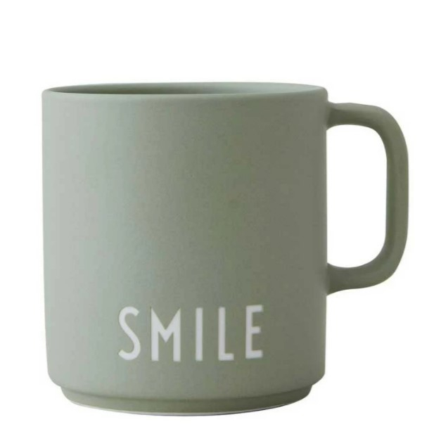 Mug - Smile - Soft Green