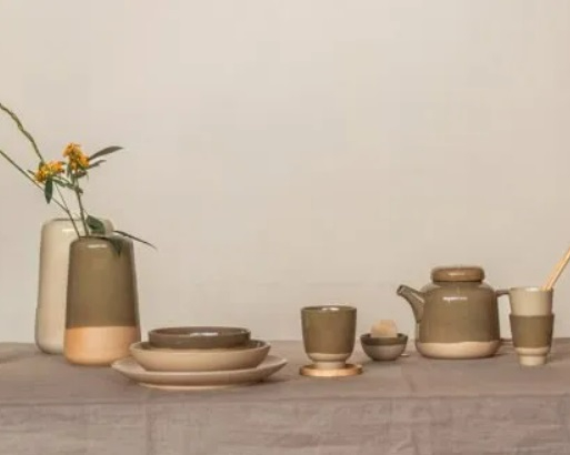 Cup S - Rutunda Cyl - 130ml - Khaki