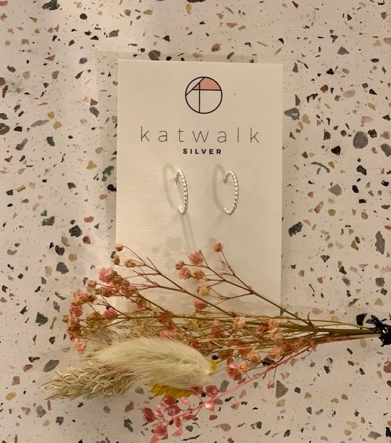 Boucles d'oreilles - argent - créoles petites boules