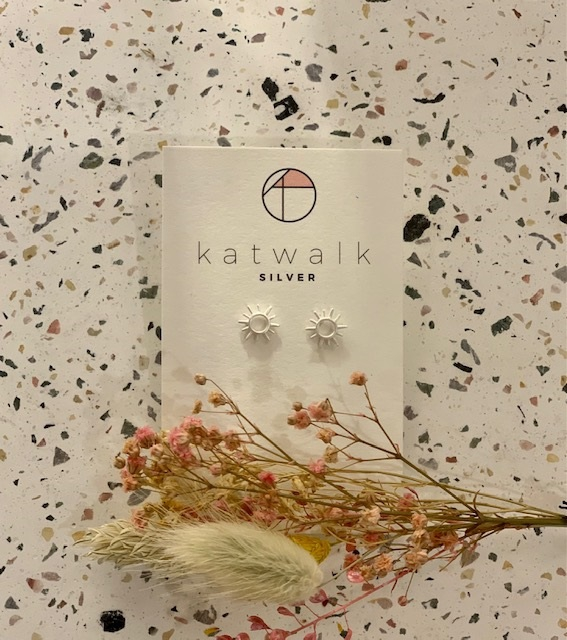 Boucles d'oreilles - argent - soleil