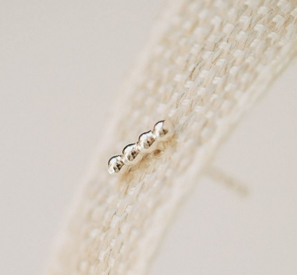 Boucle d'oreille - Sam - Argent - 10946 - pépite