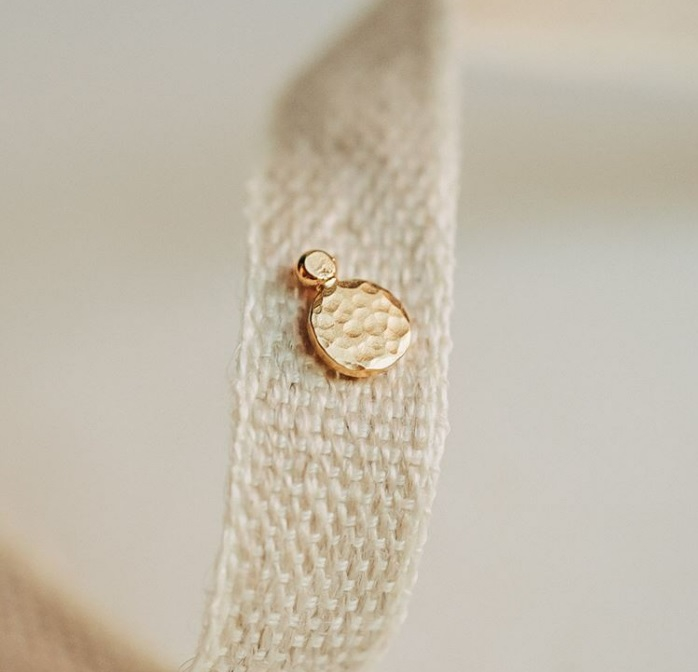 Boucle d'oreille - Odette - Plaqué or - 10945 - pépite