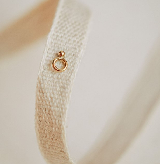 Boucle d'oreille - Mia - plaqué or - 10941 - pépite
