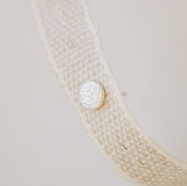 Boucle d'oreille - Romy - argent - 10938 - pépite