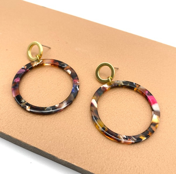 Boucles d'oreilles Azoia - multicolor