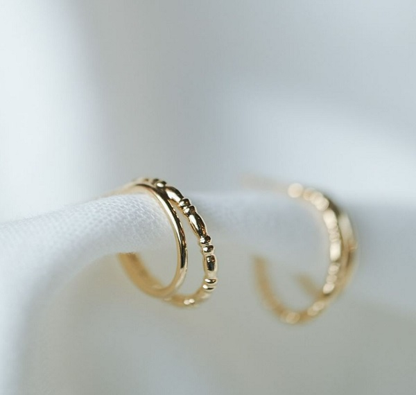Boucles d'oreille Marie-Alice - 10972 - Pépite