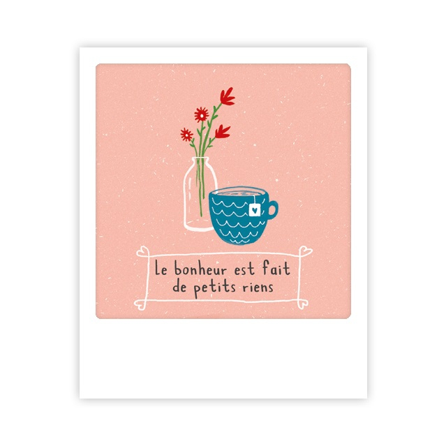 Mini carte postale De petits riens MP0336FR