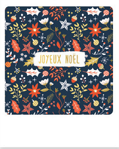 Mini carte - Joyeux Noël XMP0175FR