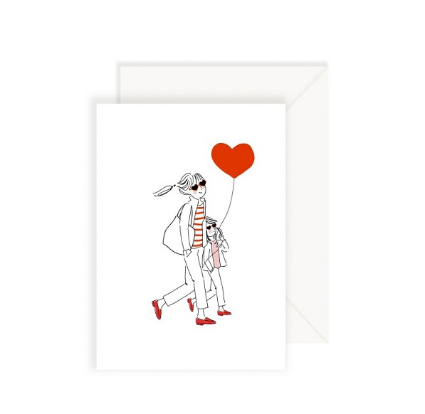 Carte avec enveloppe - My girl