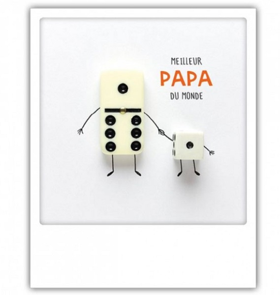 Carte postale - Meilleur papa du monde - ZG0672FR