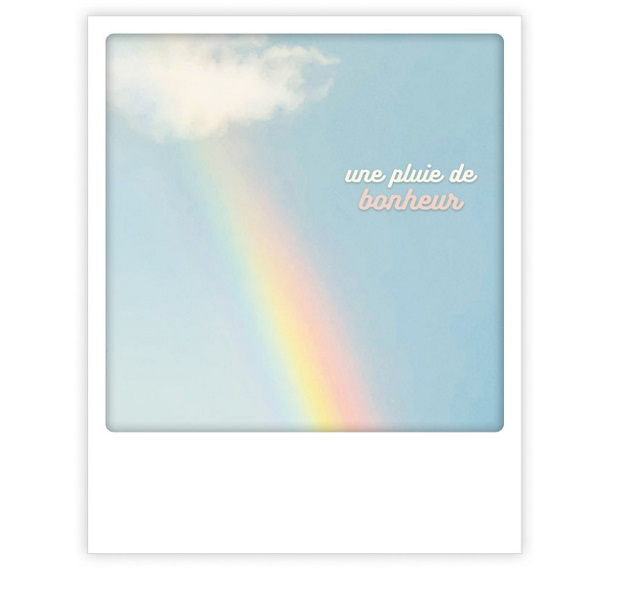 Carte postale - Une pluie de bonheur - ZG1254FR