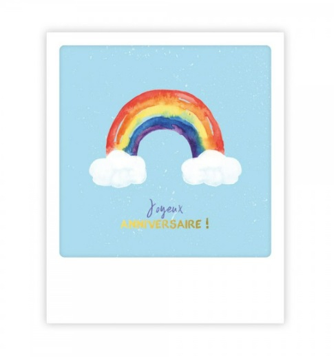 Mini carte postale - joyeux anniversaire - MP0635FR