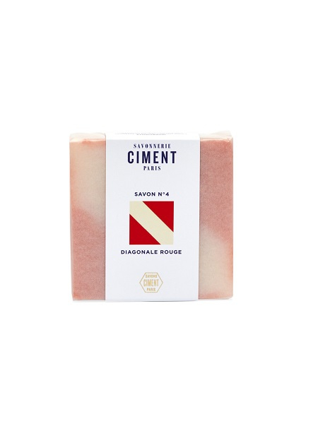 Savon surgras - DIAGONALE ROUGE - crème de miel