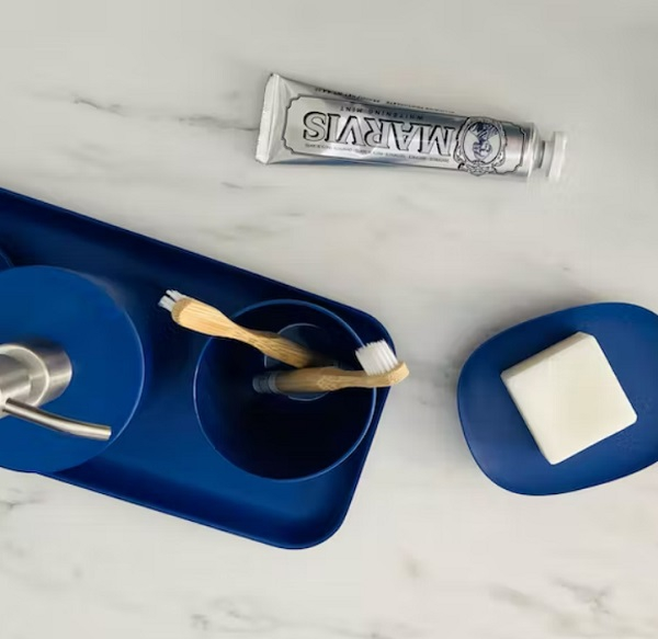 Porte savon - Bleu roi