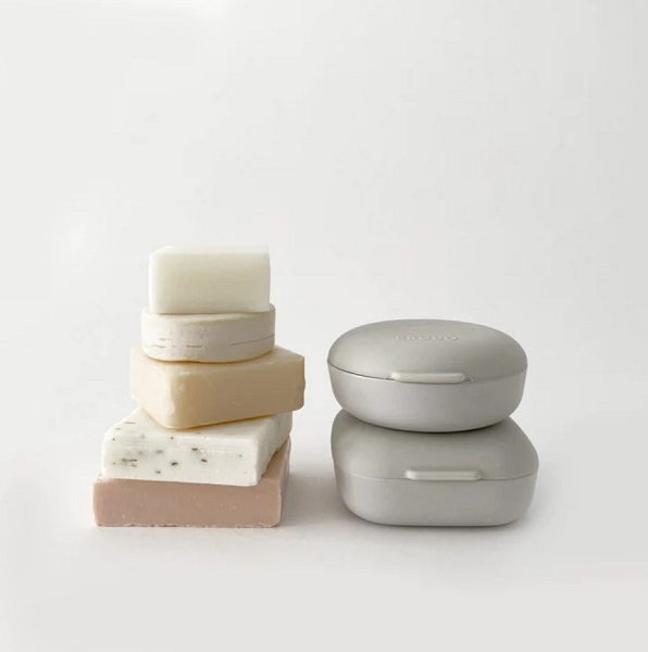 Boite à savon de voyage carrée - Cloud