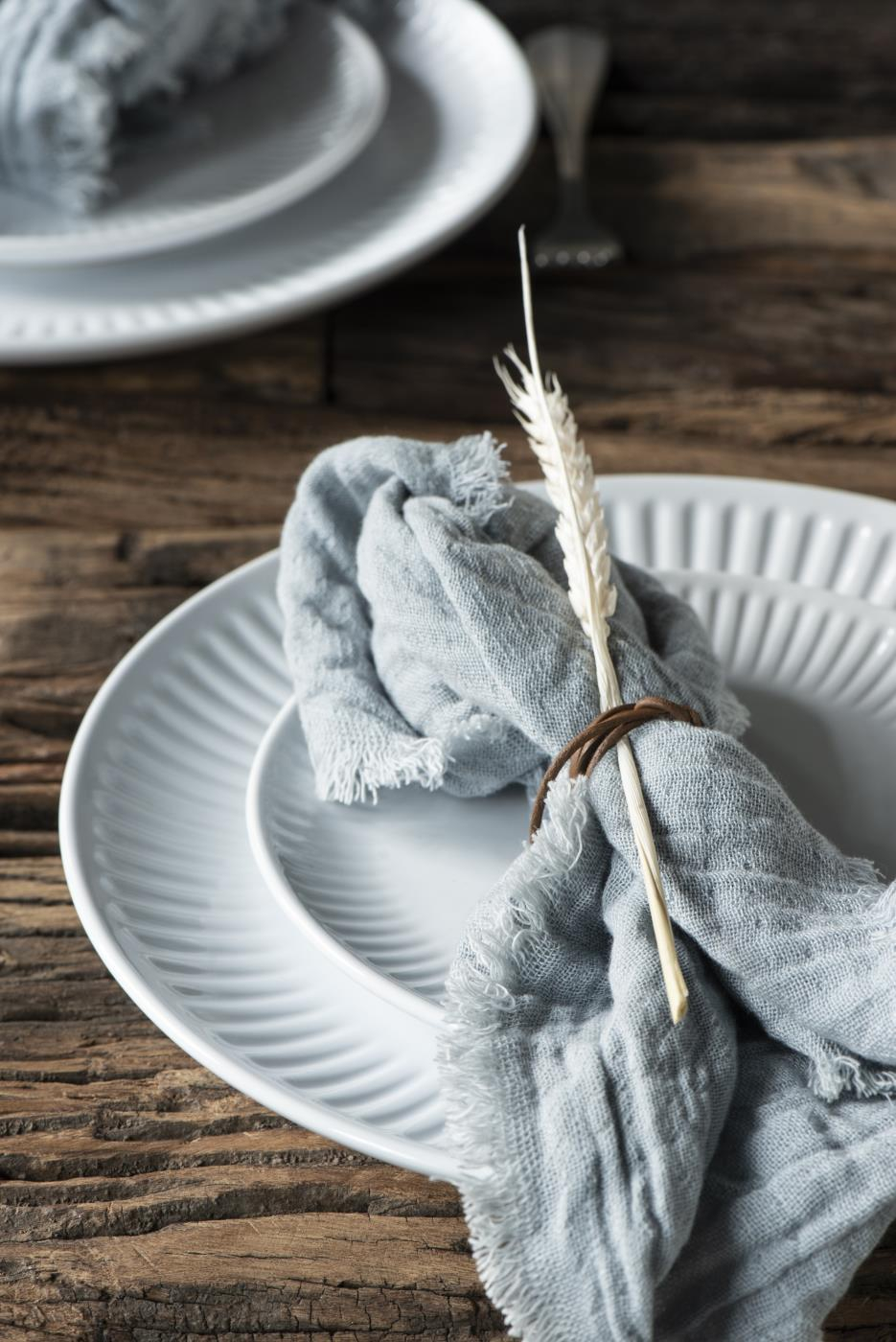 Napkin light blue - 6867-26
