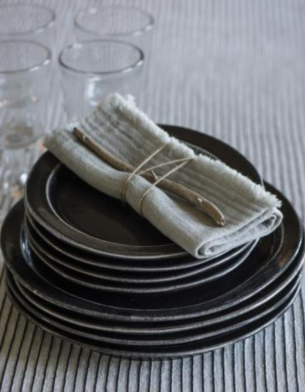 Napkin ash grey - 6867-74