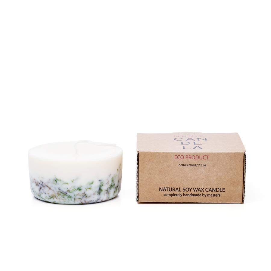 Soy wax candle - 220ml - Moss