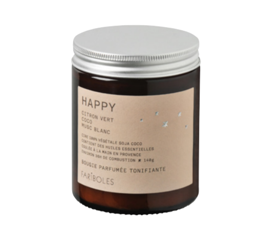 Bougie 140g - Happy