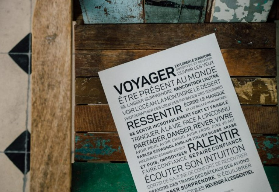 Affiche A3 - Voyager