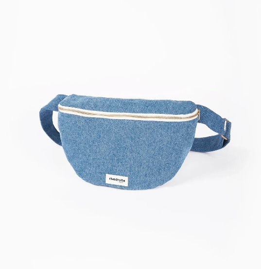 Custine XL - Le sac Banane XL - Denim Clair