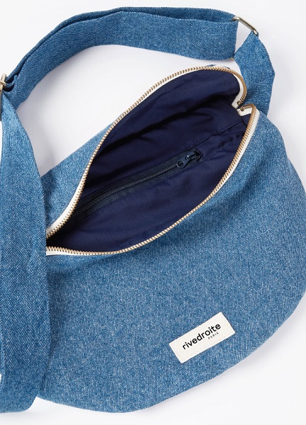 Custine XL - Le sac Banane XL - Denim Clair