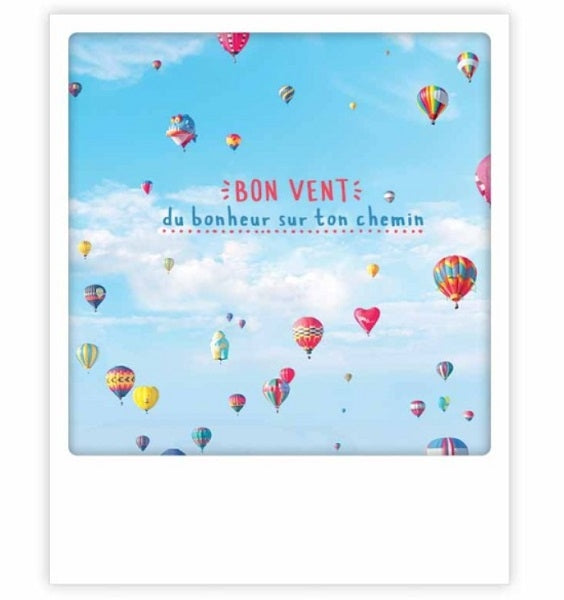 Carte postale - Bon vent du bonheur sur ton chemin - ZG1341FR