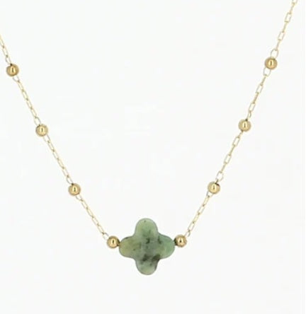 Collier Velasquez - turquoise africaine