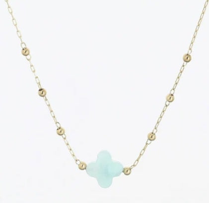Collier Velasquez - amazonite